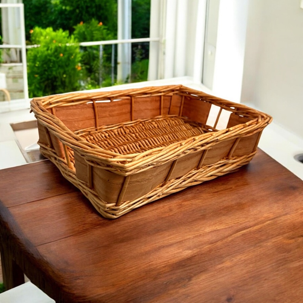 Rectangular Handwoven Basket